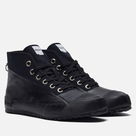 фото Женские кеды novesta rubber sneaker, цвет чёрный, размер 36 eu