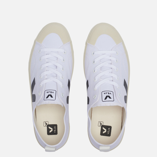 Мужские кроссовки VEJA Nova Canvas White/Black
