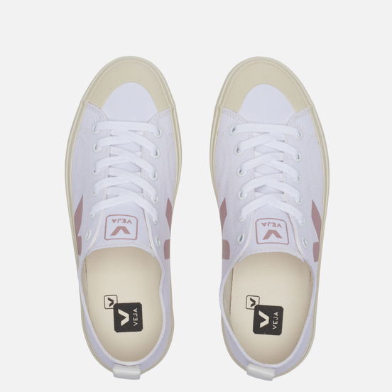 Женские кроссовки VEJA Nova Canvas White/Babe