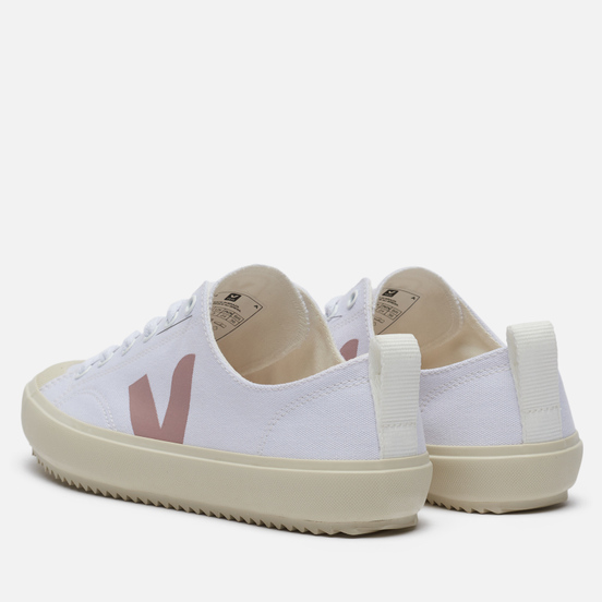 Женские кроссовки VEJA Nova Canvas White/Babe
