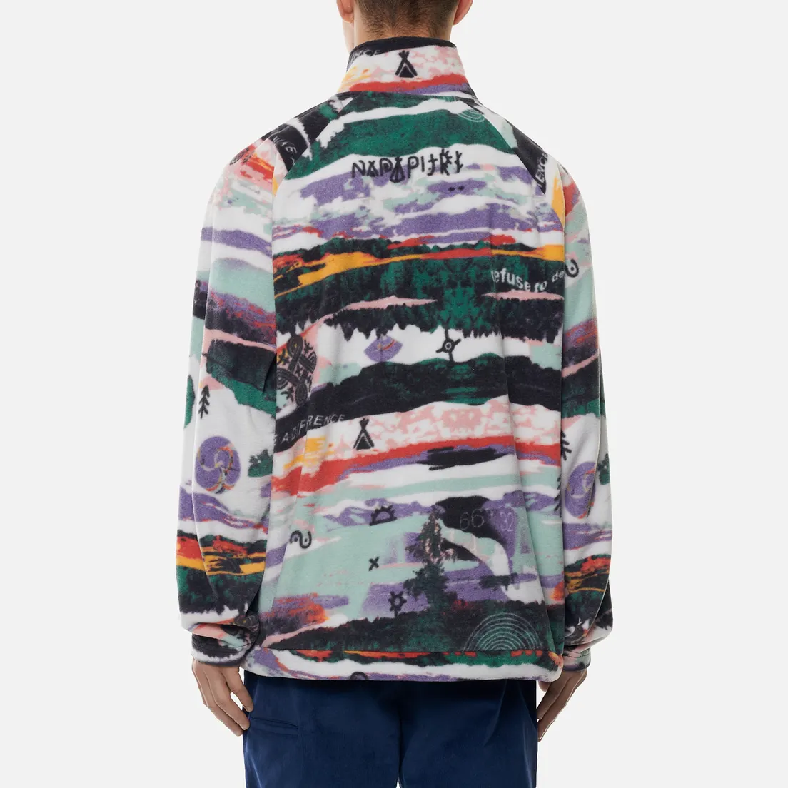 Napapijri Мужская толстовка Revontulet Micro Zip Fleece