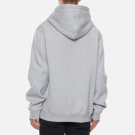 Мужская толстовка Napapijri Box Hoodie Light Grey Melange