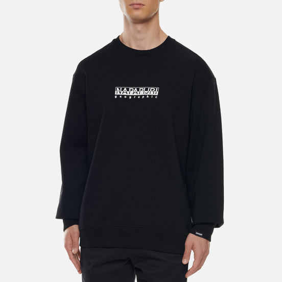 Мужская толстовка Napapijri Box Crew Black