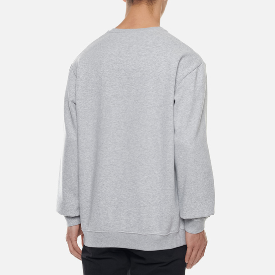 Мужская толстовка Napapijri Box Crew Light Grey Melange