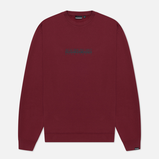 Мужская толстовка Napapijri Box Crew Vint Amaranth