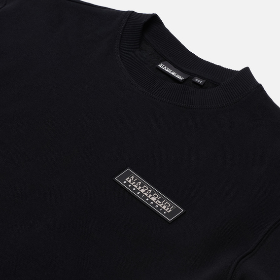 Мужская толстовка Napapijri Patch Crew Black