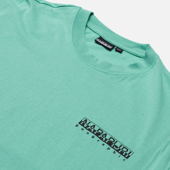 Мужская футболка Napapijri Inari Green Dusty
