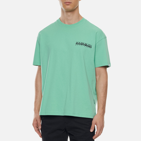 Мужская футболка Napapijri Inari Green Dusty