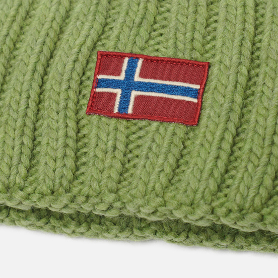 Шапка Napapijri Semiury Wom 1 Green Mosstone
