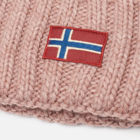 Шапка Napapijri Semiury Wom 1 Pink Woodrose