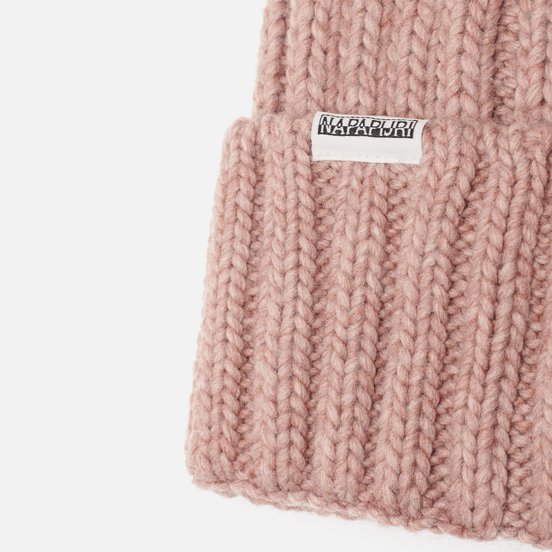 Шапка Napapijri Semiury Wom 1 Pink Woodrose