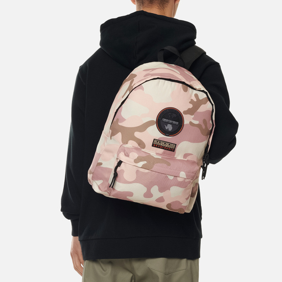 Рюкзак Napapijri Voyage 2 Print Camouflage Pink