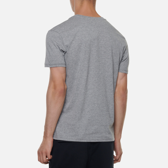 Мужская футболка Napapijri Salis Crew Medium Grey Melange