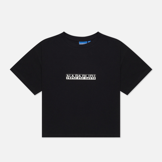 Женская футболка Napapijri Box Cropped Black