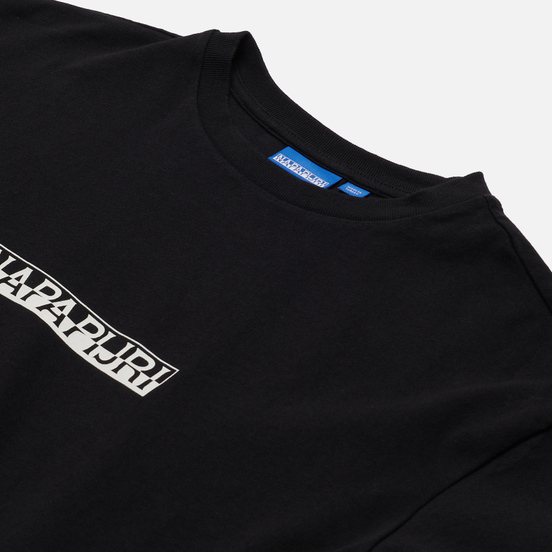 Женская футболка Napapijri Box Cropped Black