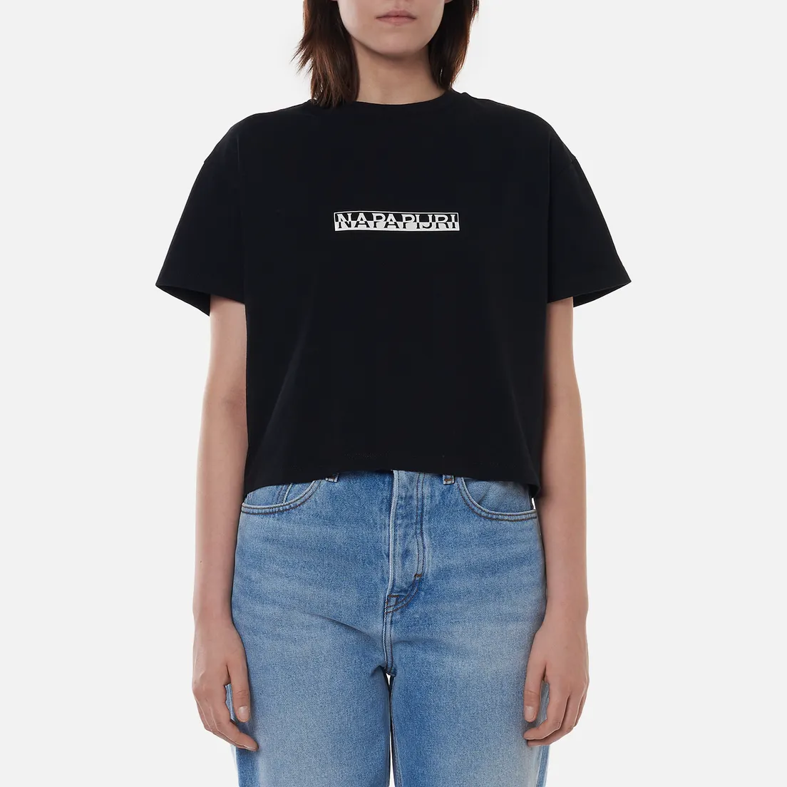Napapijri Женская футболка Box Cropped