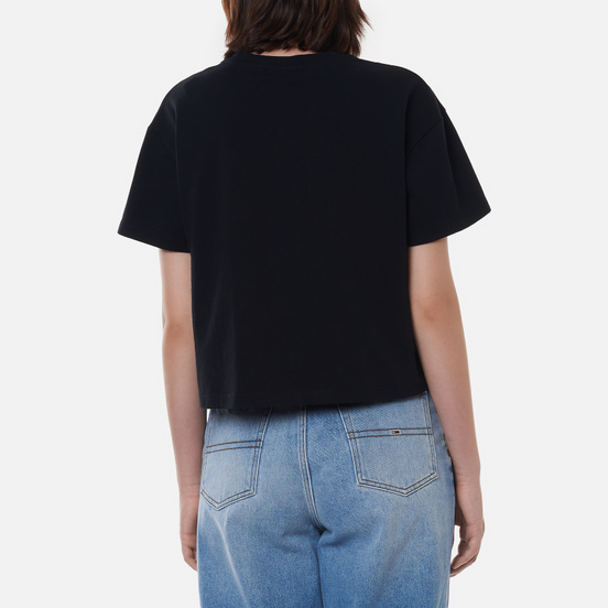 Женская футболка Napapijri Box Cropped Black