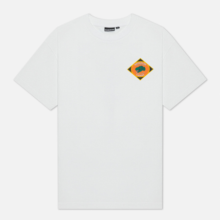 Мужская футболка Napapijri Alhoa Graphics, цвет белый, размер L