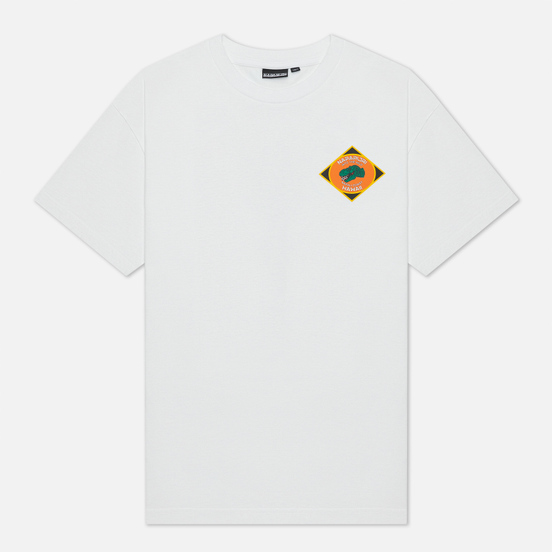 Мужская футболка Napapijri Alhoa Graphics White/Orange/Green