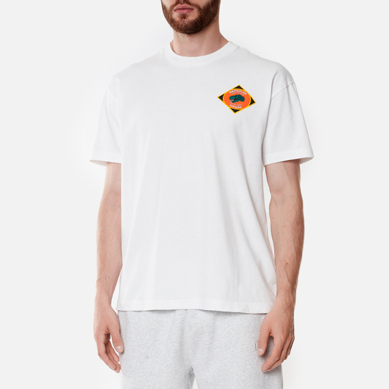 Мужская футболка Napapijri Alhoa Graphics White/Orange/Green