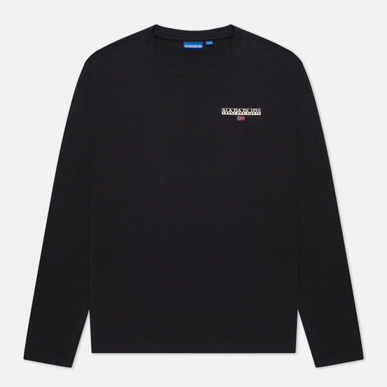 Мужской лонгслив Napapijri Ice Black