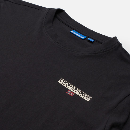 Мужской лонгслив Napapijri Ice Black