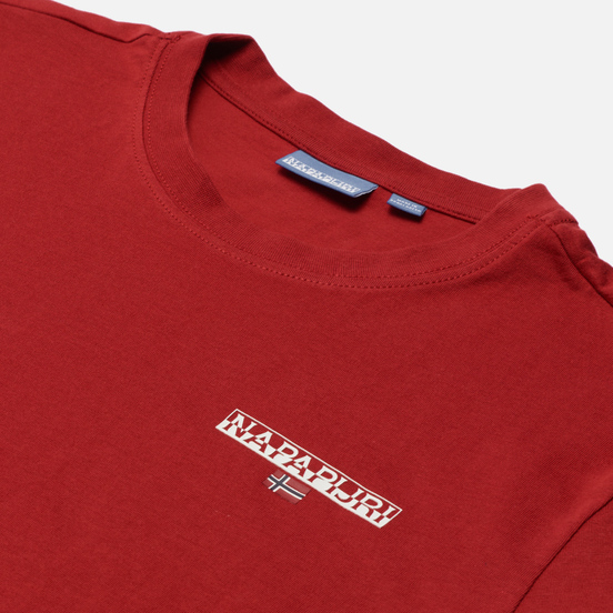 Мужская футболка Napapijri Ice Old Red