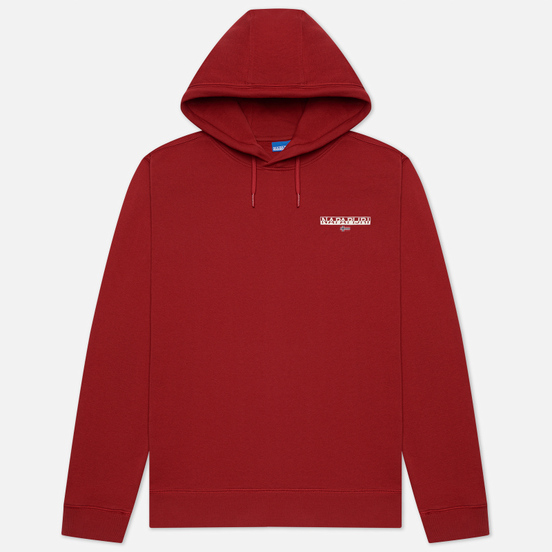 Мужская толстовка Napapijri Ice Hoodie Old Red