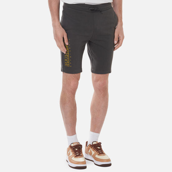 Мужские шорты Napapijri Nallar Dark Grey Solid