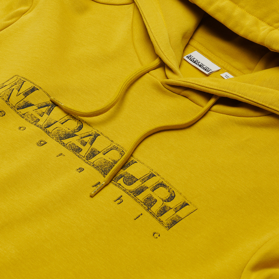 Мужская толстовка Napapijri Ballar Hoodie Yellow Moss