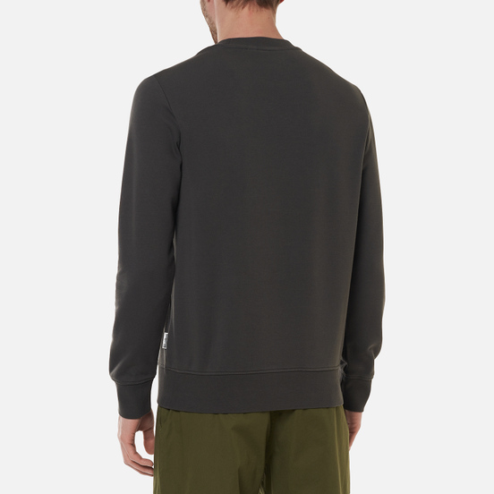 Мужская толстовка Napapijri Ballar Crew Dark Grey Solid