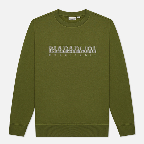 Мужская толстовка Napapijri Ballar Crew Green Cypress