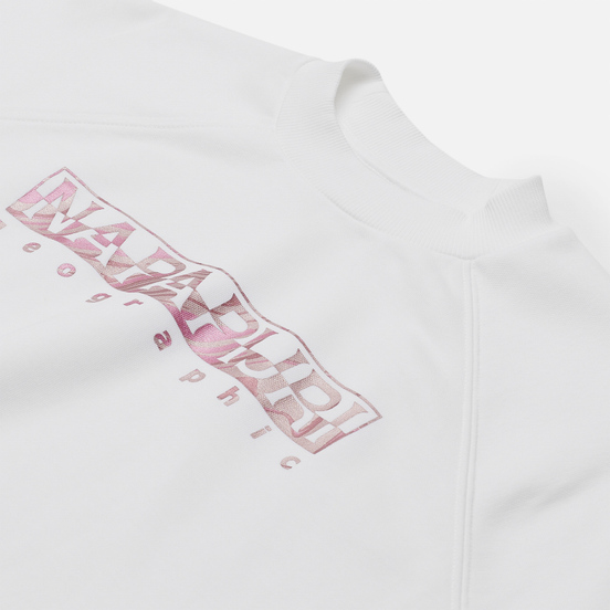 Женская толстовка Napapijri Bilea Crew Bright White