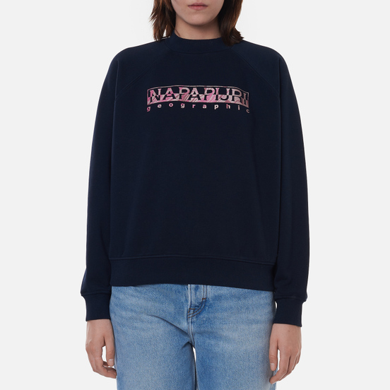 Женская толстовка Napapijri Bilea Crew Blue Marine