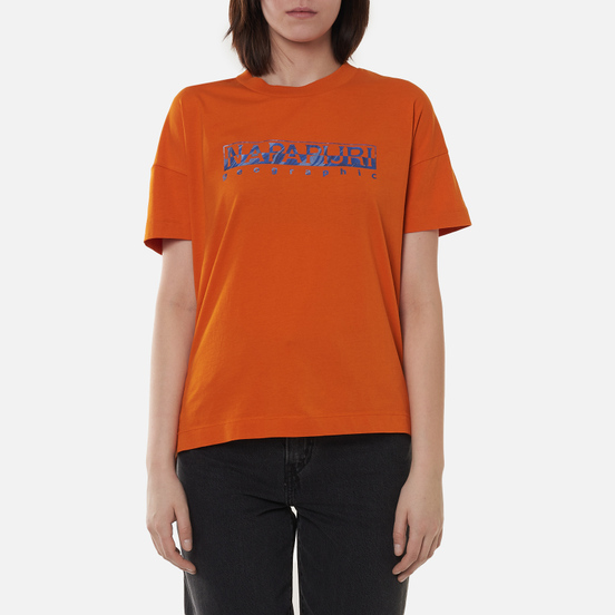 Женская футболка Napapijri Silea Marmalade Orange