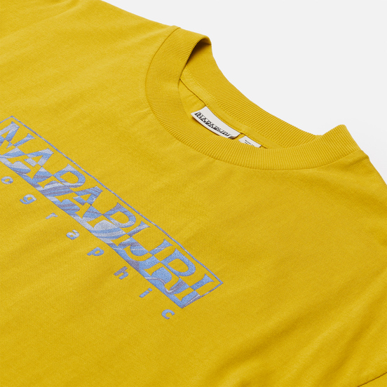 Женская футболка Napapijri Silea Yellow Moss
