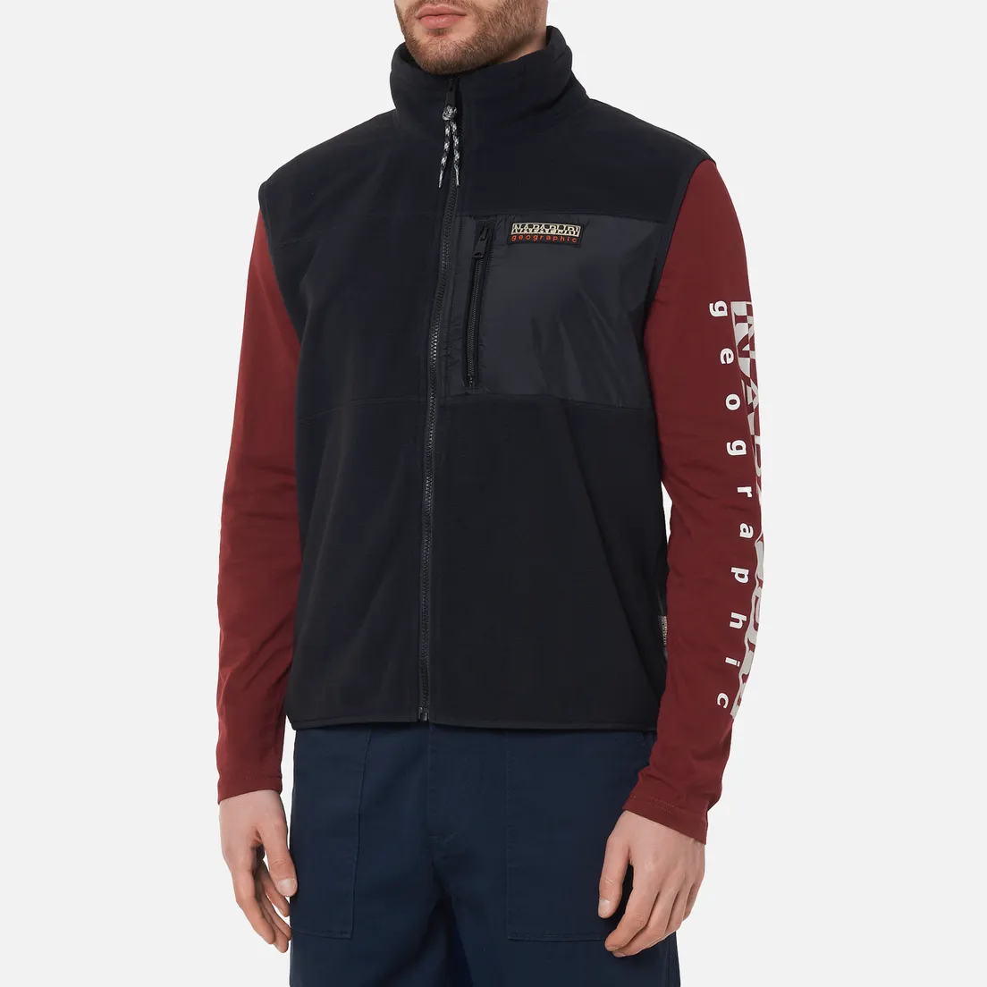 Napapijri Мужской жилет Trentino Fleece