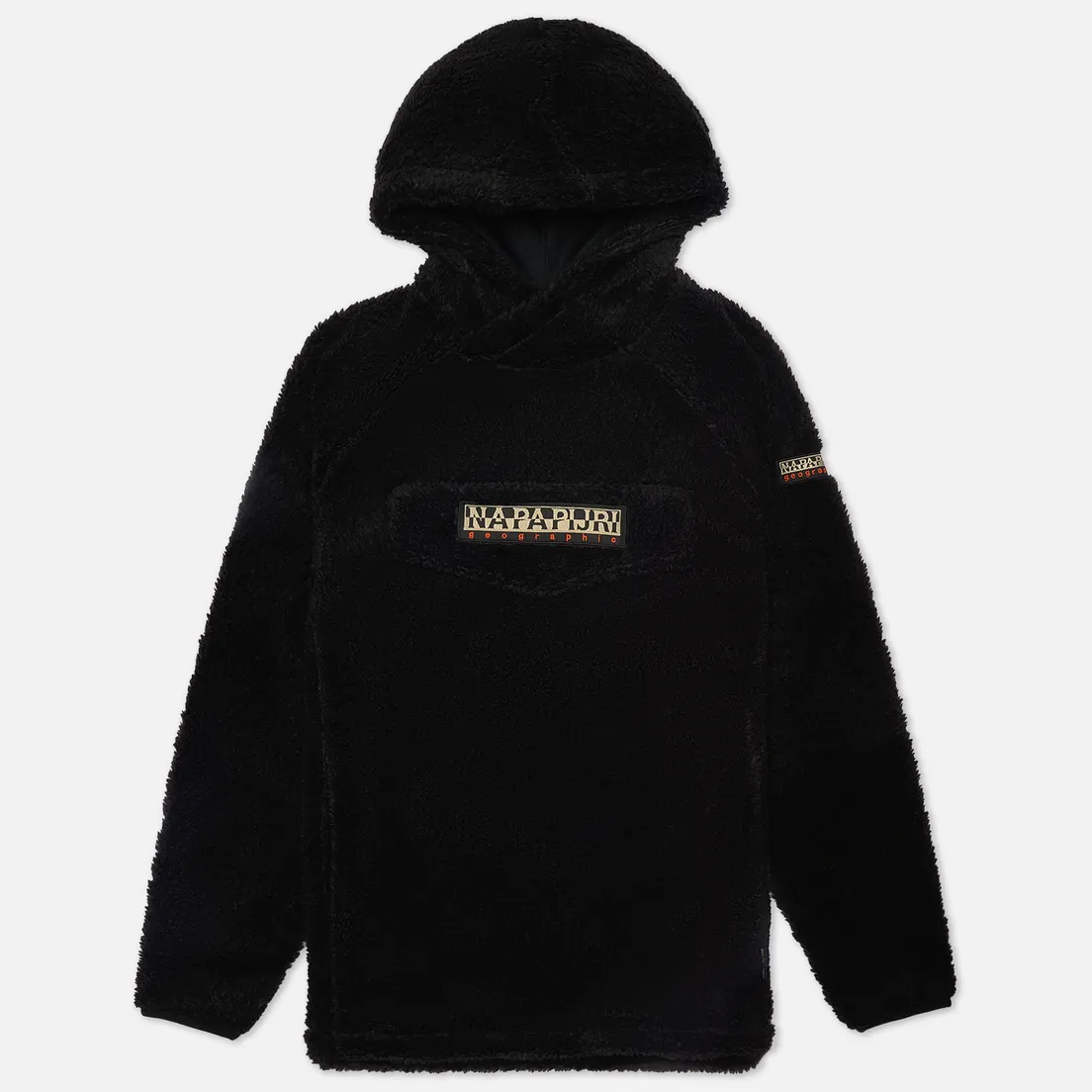 Napapijri Мужская толстовка Curly Patch Fleece Hoodie