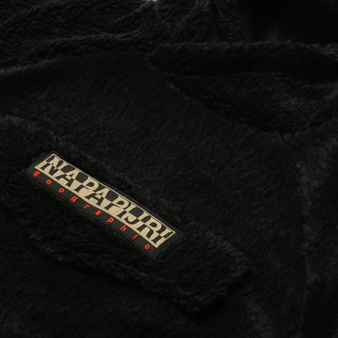 Napapijri Мужская толстовка Curly Patch Fleece Hoodie