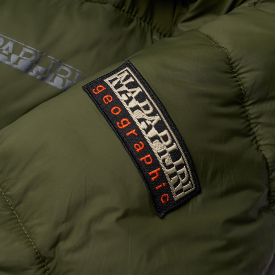Мужской пуховик Napapijri Suomi Hooded Green Depths