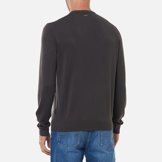 Мужская толстовка Napapijri Droz 3 Dark Grey Solid