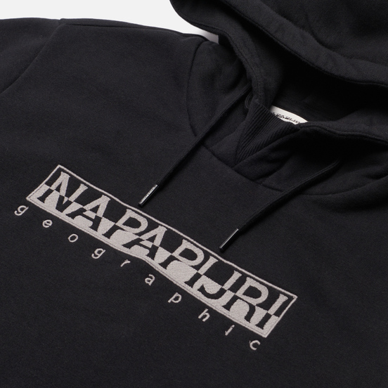 Мужская толстовка Napapijri Berber Hoodie Black/Black