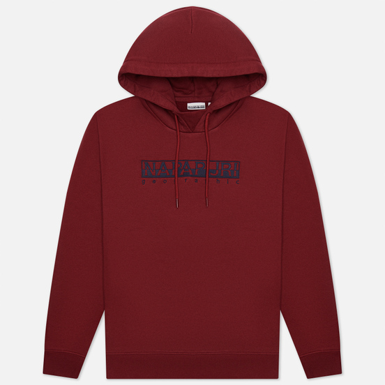 Мужская толстовка Napapijri Berber Hoodie Vint Amaranth