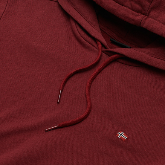Мужская толстовка Napapijri Balis Hoodie Vint Amaranth