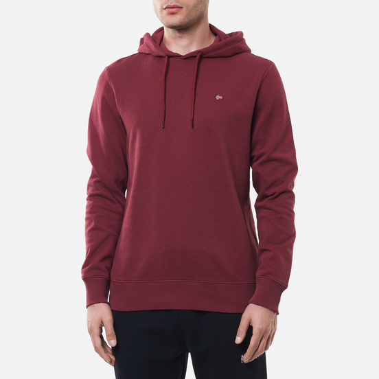 Мужская толстовка Napapijri Balis Hoodie Vint Amaranth