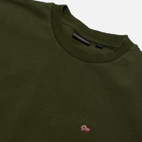 Мужская толстовка Napapijri Balis Crew Green Depths