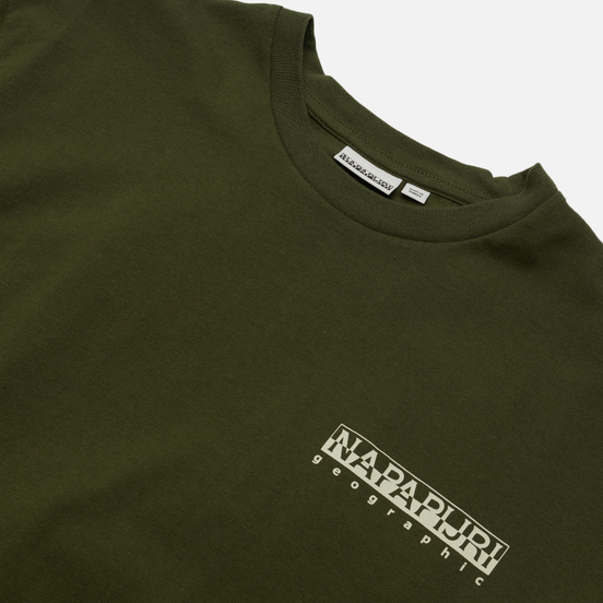 Мужская футболка Napapijri Saretine Green Depths