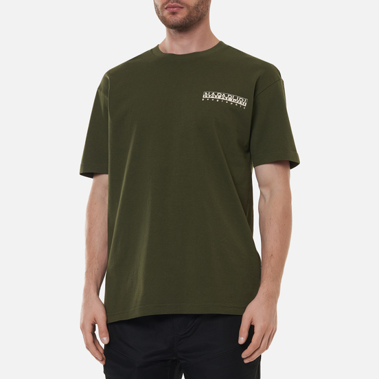 Мужская футболка Napapijri Saretine Green Depths