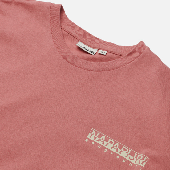 Мужская футболка Napapijri Saretine Pink Lulu