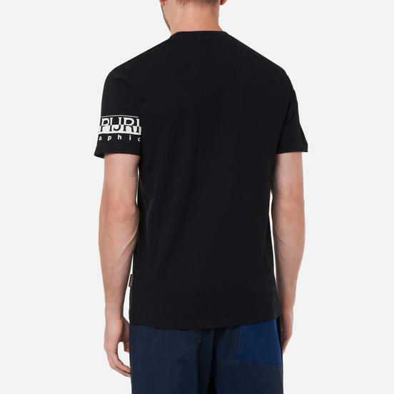 Мужская футболка Napapijri Sadas Black